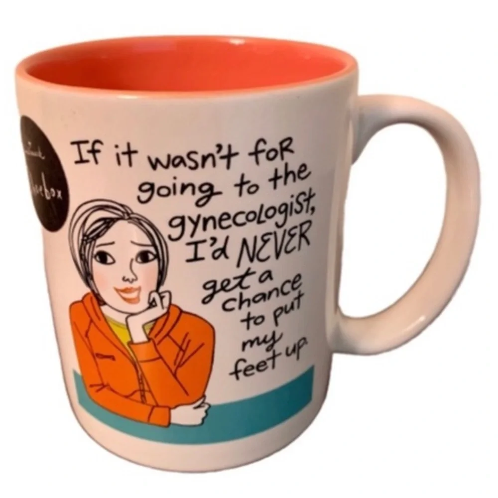 NWOT Hallmark Shoebox mug funny comical woman's gift birthday Mother's Day - Picture 5 of 5